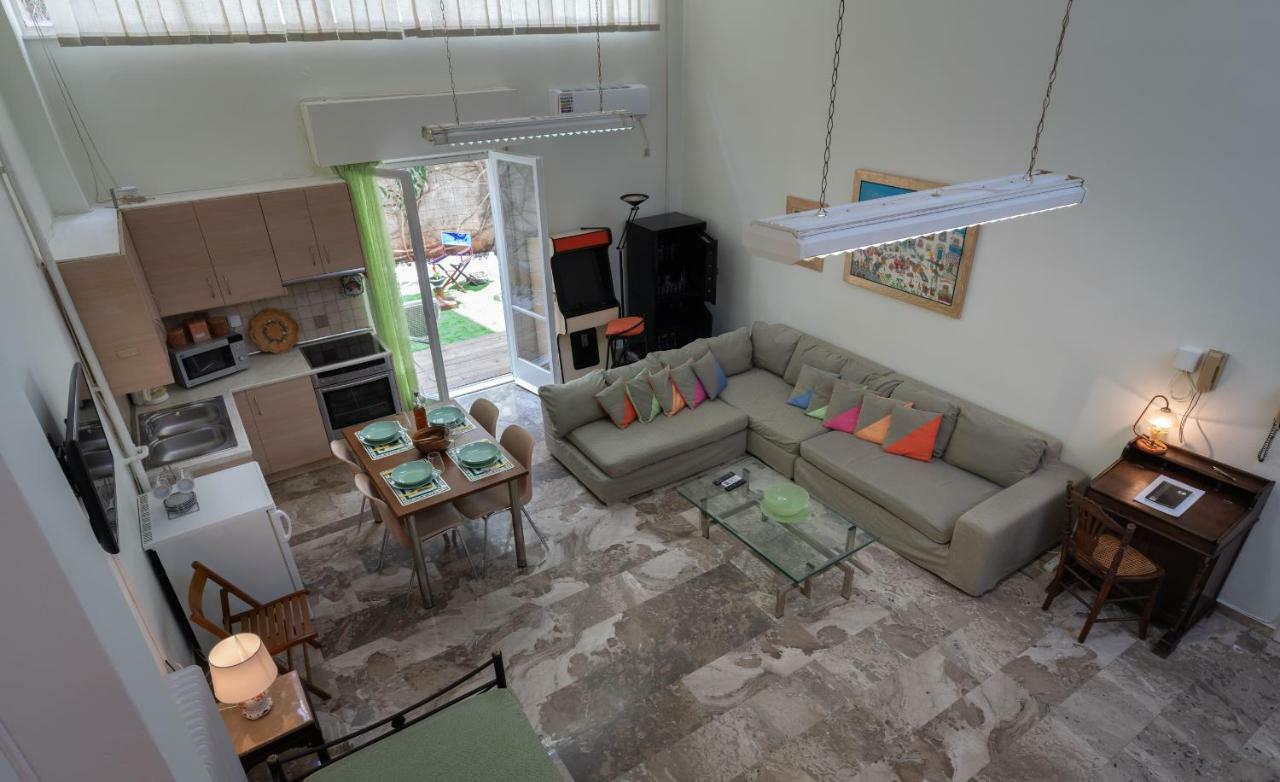 Acropolis Koukaki Loft Private Garden Lägenhet Aten Exteriör bild