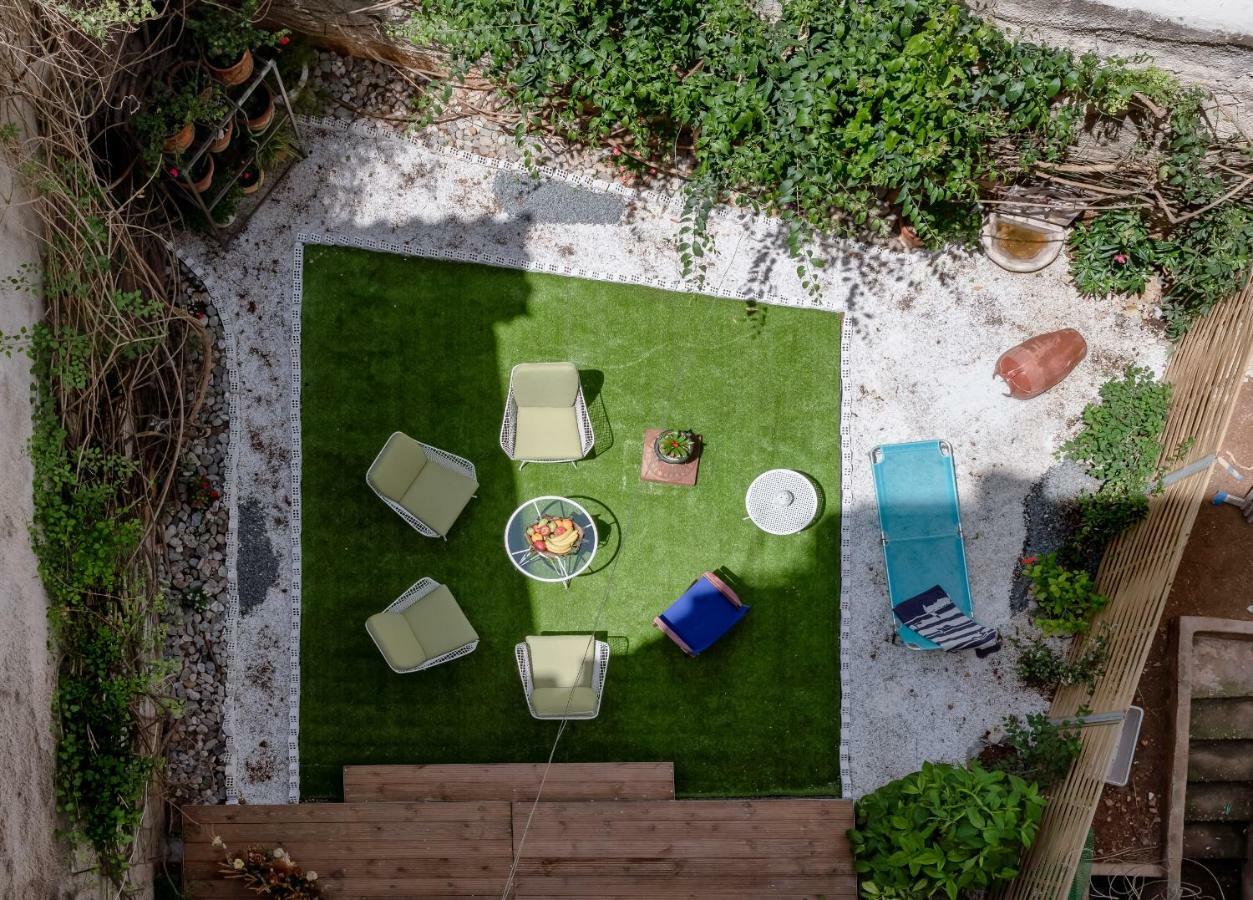 Acropolis Koukaki Loft Private Garden Lägenhet Aten Exteriör bild