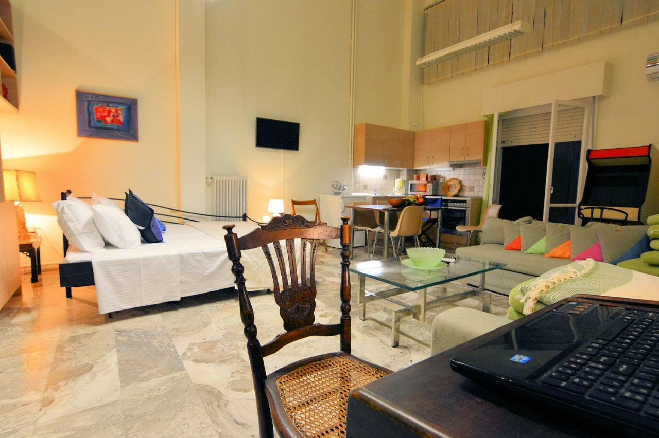 Acropolis Koukaki Loft Private Garden Lägenhet Aten Exteriör bild